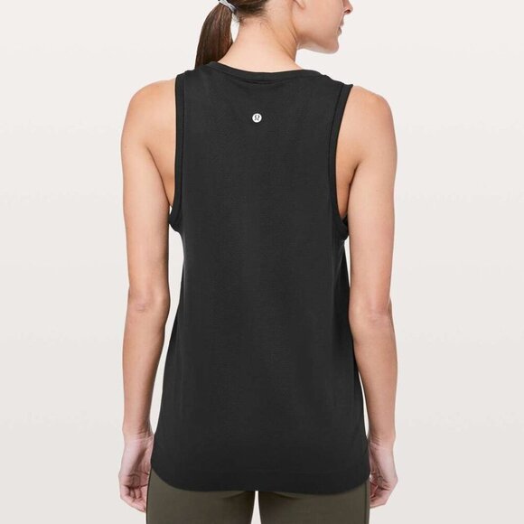 Lululemon Swiftly Breeze Tank - 6 Black - Picture 2 of 5